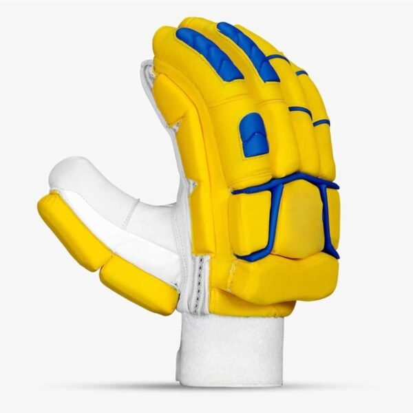 Yellow/Blue Batting Gloves