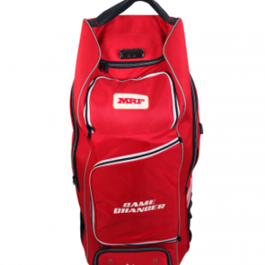 MRF Game Changer Wheelie Duffle Cricket Kit Bag Red