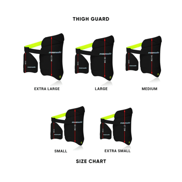 MoonWalkr Thigh Guard 2.0 Black (Medium, RH) - Image 6